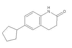 6-cyclopentyl-3,4-dihydrocarbostyril