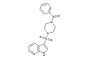 Phenyl-[4-(1H-pyrrolo[2,3-b]pyridin-3-ylsulfonyl)piperazino]methanone