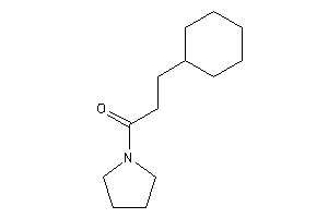 3-cyclohexyl-1-pyrrolidino-propan-1-one