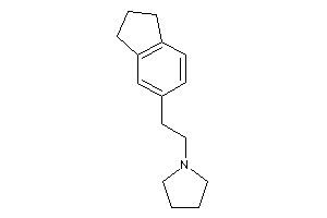 1-(2-indan-5-ylethyl)pyrrolidine