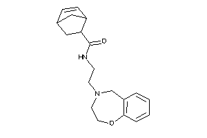 N-[2-(3,5-dihydro-2H-1,4-benzoxazepin-4-yl)ethyl]bicyclo[2.2.1]hept-2-ene-5-carboxamide
