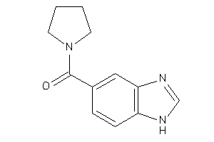 1H-benzimidazol-5-yl(pyrrolidino)methanone