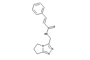 N-(6,7-dihydro-5H-pyrrolo[2,1-c][1,2,4]triazol-3-ylmethyl)-3-phenyl-acrylamide