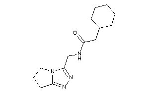 2-cyclohexyl-N-(6,7-dihydro-5H-pyrrolo[2,1-c][1,2,4]triazol-3-ylmethyl)acetamide