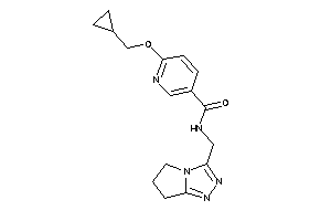 6-(cyclopropylmethoxy)-N-(6,7-dihydro-5H-pyrrolo[2,1-c][1,2,4]triazol-3-ylmethyl)nicotinamide