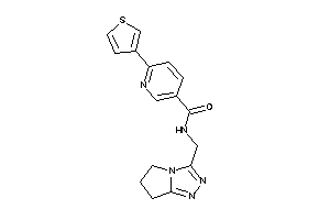 N-(6,7-dihydro-5H-pyrrolo[2,1-c][1,2,4]triazol-3-ylmethyl)-6-(3-thienyl)nicotinamide