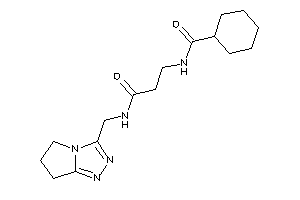 N-[3-(6,7-dihydro-5H-pyrrolo[2,1-c][1,2,4]triazol-3-ylmethylamino)-3-keto-propyl]cyclohexanecarboxamide