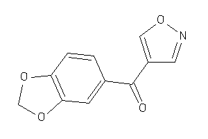 1,3-benzodioxol-5-yl(isoxazol-4-yl)methanone