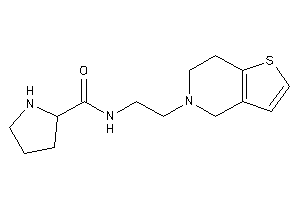 N-[2-(6,7-dihydro-4H-thieno[3,2-c]pyridin-5-yl)ethyl]pyrrolidine-2-carboxamide