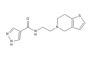 N-[2-(6,7-dihydro-4H-thieno[3,2-c]pyridin-5-yl)ethyl]-1H-pyrazole-4-carboxamide