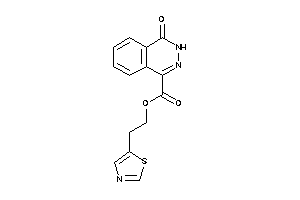 4-keto-3H-phthalazine-1-carboxylic Acid 2-thiazol-5-ylethyl Ester