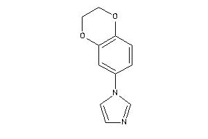 1-(2,3-dihydro-1,4-benzodioxin-7-yl)imidazole