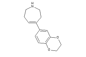 4-(2,3-dihydro-1,4-benzodioxin-6-yl)-2,3,6,7-tetrahydro-1H-azepine