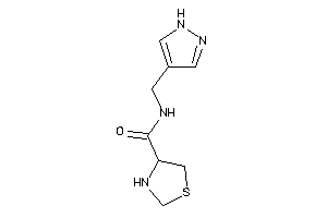 N-(1H-pyrazol-4-ylmethyl)thiazolidine-4-carboxamide
