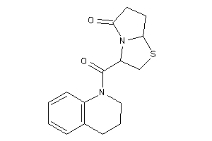 3-(3,4-dihydro-2H-quinoline-1-carbonyl)-3,6,7,7a-tetrahydro-2H-pyrrolo[2,1-b]thiazol-5-one