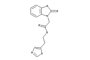 2-(2-keto-1,3-benzoxazol-3-yl)acetic Acid 2-thiazol-5-ylethyl Ester