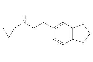 Cyclopropyl(2-indan-5-ylethyl)amine