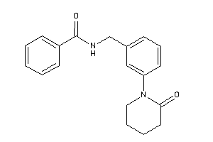 N-[3-(2-ketopiperidino)benzyl]benzamide