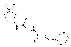 1-cinnamamido-3-(1,1-diketothiolan-3-yl)urea