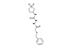 1-[[2-(benzylthio)acetyl]amino]-3-(1,1-diketothiolan-3-yl)urea