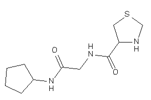 N-[2-(cyclopentylamino)-2-keto-ethyl]thiazolidine-4-carboxamide