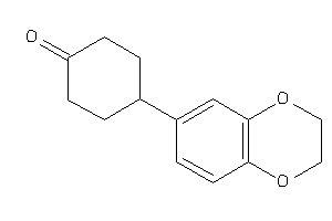 4-(2,3-dihydro-1,4-benzodioxin-6-yl)cyclohexanone
