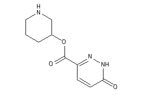 6-keto-1H-pyridazine-3-carboxylic Acid 3-piperidyl Ester