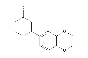 3-(2,3-dihydro-1,4-benzodioxin-6-yl)cyclohexanone
