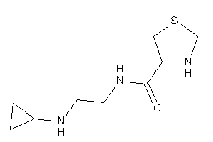 N-[2-(cyclopropylamino)ethyl]thiazolidine-4-carboxamide