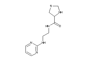 N-[2-(2-pyrimidylamino)ethyl]thiazolidine-4-carboxamide