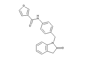 N-[4-[(2-ketoindolin-1-yl)methyl]phenyl]-3-furamide