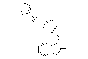 N-[4-[(2-ketoindolin-1-yl)methyl]phenyl]isoxazole-5-carboxamide