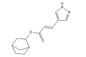 3-(1H-pyrazol-4-yl)acrylic Acid 2-norbornyl Ester