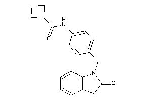 N-[4-[(2-ketoindolin-1-yl)methyl]phenyl]cyclobutanecarboxamide