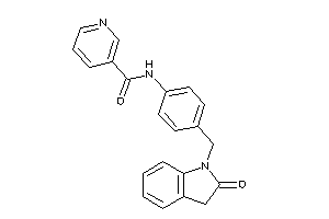 N-[4-[(2-ketoindolin-1-yl)methyl]phenyl]nicotinamide