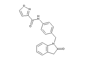 N-[4-[(2-ketoindolin-1-yl)methyl]phenyl]isoxazole-3-carboxamide