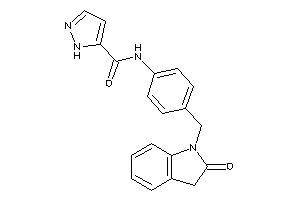 N-[4-[(2-ketoindolin-1-yl)methyl]phenyl]-1H-pyrazole-5-carboxamide