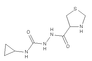 1-cyclopropyl-3-(thiazolidine-4-carbonylamino)urea