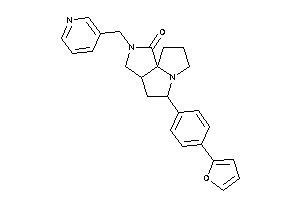 [4-(2-furyl)phenyl]-(3-pyridylmethyl)BLAHone