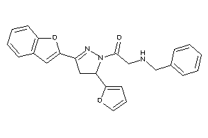 1-[3-(benzofuran-2-yl)-5-(2-furyl)-2-pyrazolin-1-yl]-2-(benzylamino)ethanone