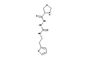 1-(thiazolidine-4-carbonylamino)-3-[2-(2-thienyl)ethyl]urea