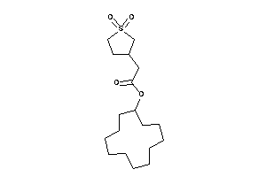 Image of 2-(1,1-diketothiolan-3-yl)acetic Acid Cyclododecyl Ester