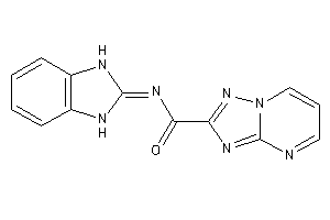 N-(1,3-dihydrobenzimidazol-2-ylidene)-[1,2,4]triazolo[1,5-a]pyrimidine-2-carboxamide