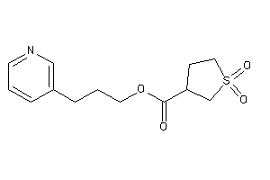 1,1-diketothiolane-3-carboxylic Acid 3-(3-pyridyl)propyl Ester