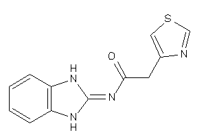 Image of N-(1,3-dihydrobenzimidazol-2-ylidene)-2-thiazol-4-yl-acetamide
