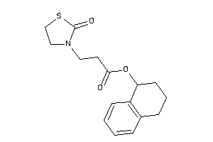 3-(2-ketothiazolidin-3-yl)propionic Acid Tetralin-1-yl Ester