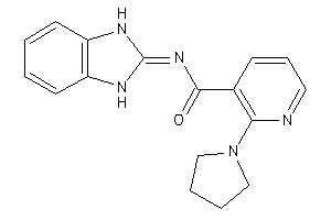 Image of N-(1,3-dihydrobenzimidazol-2-ylidene)-2-pyrrolidino-nicotinamide