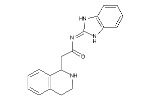 Image of N-(1,3-dihydrobenzimidazol-2-ylidene)-2-(1,2,3,4-tetrahydroisoquinolin-1-yl)acetamide