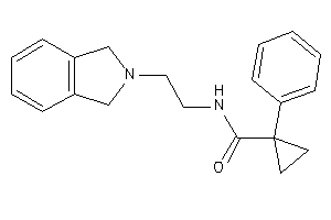 N-(2-isoindolin-2-ylethyl)-1-phenyl-cyclopropanecarboxamide