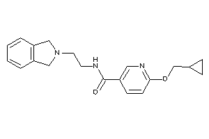 6-(cyclopropylmethoxy)-N-(2-isoindolin-2-ylethyl)nicotinamide